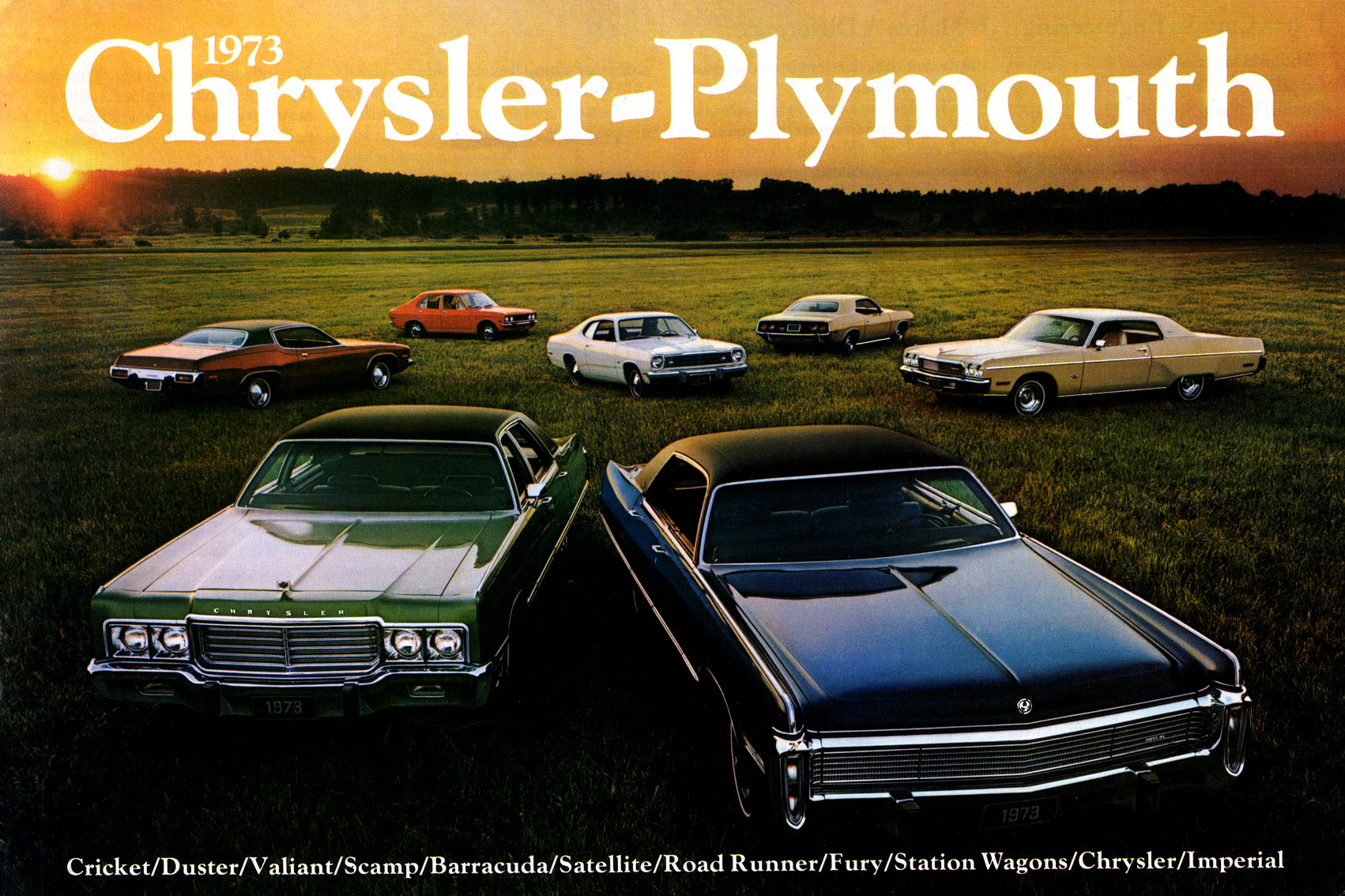 1973 Chrysler Plymouth Brochure